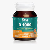 Sona D1000 Tablets 120 Pack - O'Sullivans Pharmacy - Vitamins - 5390612005414