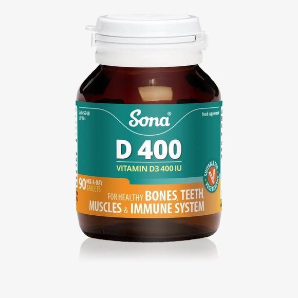 Sona D400 Tablets 90 Pack - O'Sullivans Pharmacy - Vitamins - 5390612007456