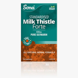 Sona Milk Thistle Forte Capsules 60 Pack - O'Sullivans Pharmacy - Vitamins - 5390612007791