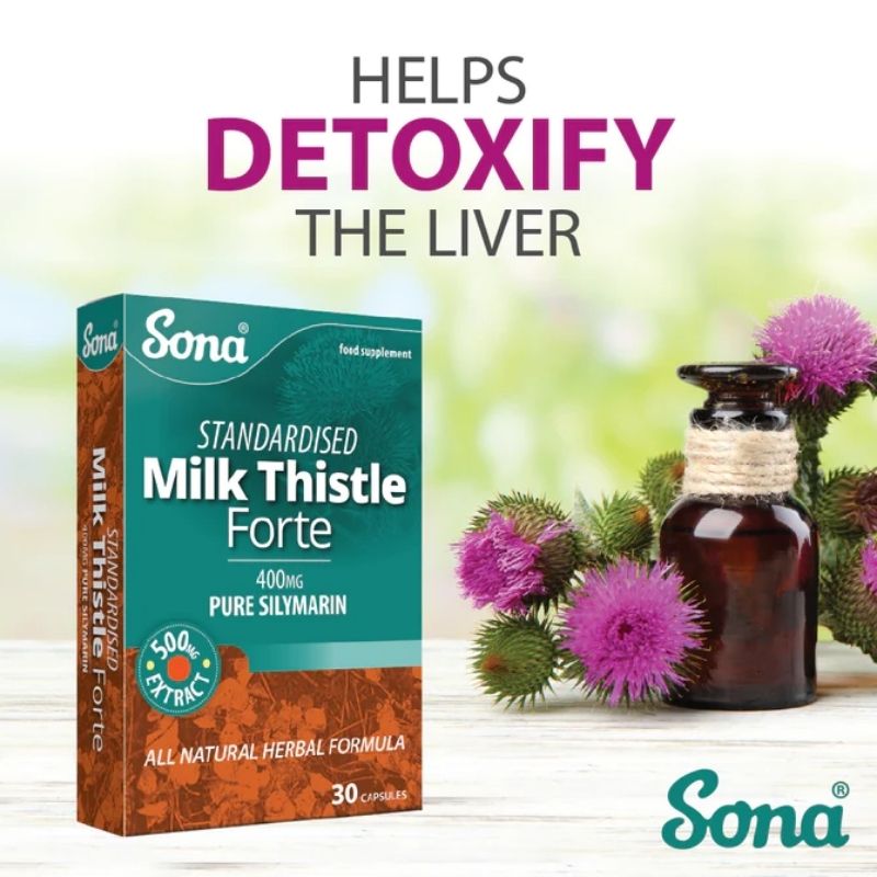 Sona Milk Thistle Forte Capsules 60 Pack O'Sullivans Pharmacy