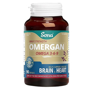 Sona Omergan 3-6-9 Capsules 90 Pack - O'Sullivans Pharmacy - Vitamins -
