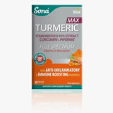 Sona Turmeric Max Capsules 30 Pack - O'Sullivans Pharmacy - Vitamins - 5390612000617