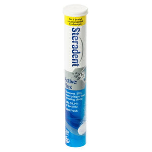 Steradent Tablets Active Plus 30 Pack - O'Sullivans Pharmacy - Toiletries -