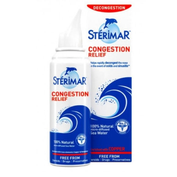 Sterimar Hypertonic Congestion Relief Colds & Rhinitis Spray 50ml - O'Sullivans Pharmacy - Medicines & Health -