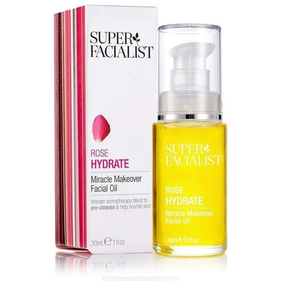 Super Facialist Rose Miracle Makeover Facial Oil 30ml - O'Sullivans Pharmacy - Skincare - 5060191556088