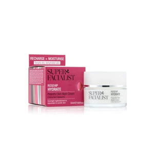 Super Facialist Rose Peaceful Skin Night Cream 50ml - O'Sullivans Pharmacy - Skincare - 5060388880347