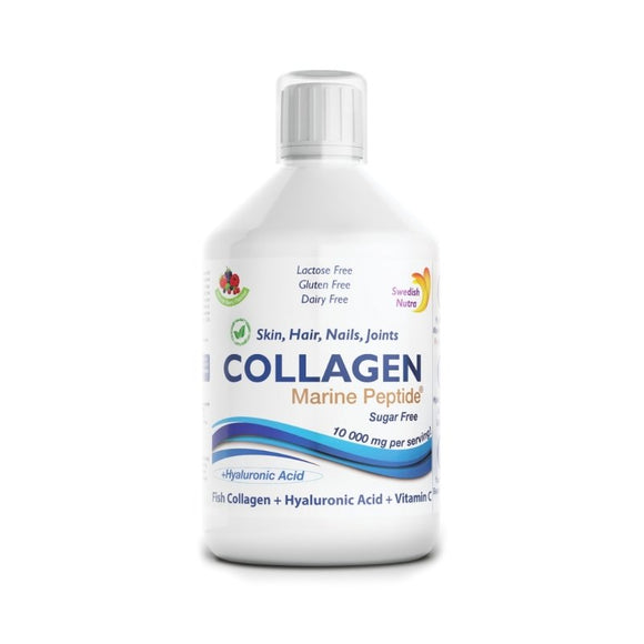 Swedish Nutra Marine Collagen Liquid 10,000mg 500ml - O'Sullivans Pharmacy - Vitamins - 7350122360395