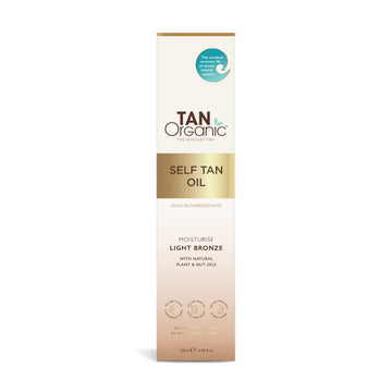 Tan Organic Self Tanning Oil Light Bronze 100ml - O'Sullivans Pharmacy - Skincare - 5391521780171
