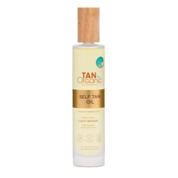 Tan Organic Self Tanning Oil Light Bronze 100ml - O'Sullivans Pharmacy - Skincare - 5391521780171