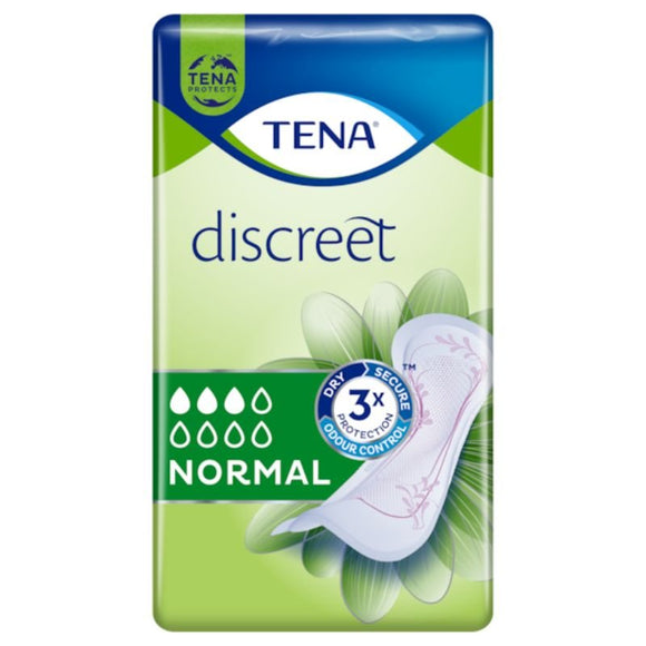 Tena Discreet Normal Incontinence Pad 12 Pack - O'Sullivans Pharmacy - Toiletries - 7322540852066