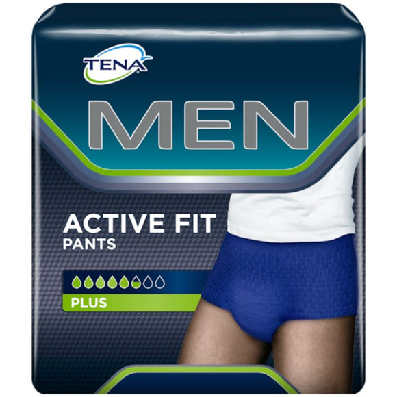Tena Men Active Fit Pants Medium 9 Pack - O'Sullivans Pharmacy - Toiletries - 7322540887631
