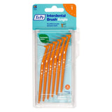 TePe Angle Orange Interdental Brushes (Size 1) 6 Pack - O'Sullivans Pharmacy - Toiletries - 7317400011509