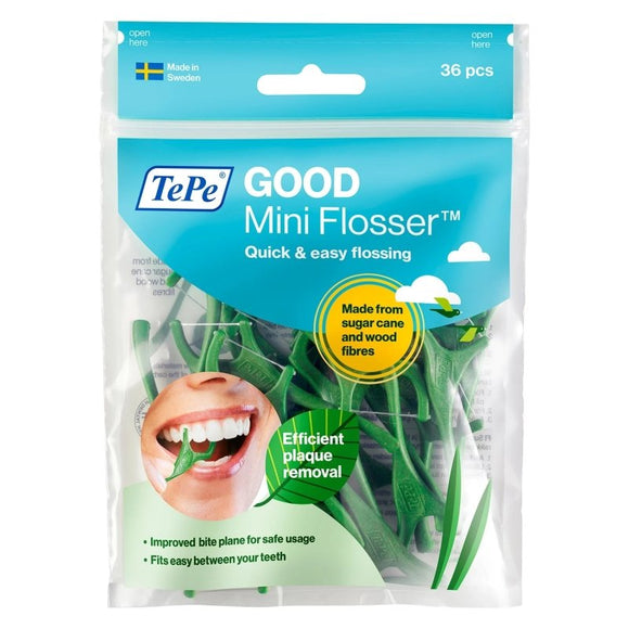 TePe Good Mini Flossers 36 Pack - O'Sullivans Pharmacy - Toiletries - 7317400022512