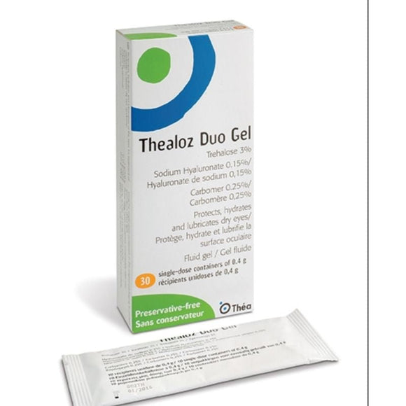 Thealoz Duo Gel Dry Eye Single Dose Drops 30 X 0.4g - O'Sullivans Pharmacy - Medicines & Health -