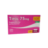 Tipol Paracetamol Suppositories 10 Pack - O'Sullivans Pharmacy - Medicines & Health - 5099562225407