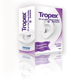 Tropex 5% Ear Drops Solution 10ml - O'Sullivans Pharmacy - Medicines & Health -