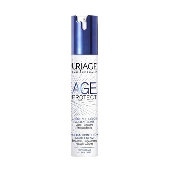 Uriage Age Protect Multi-Action Detox Night Cream 40ml - O'Sullivans Pharmacy - Skincare - 3661434006449