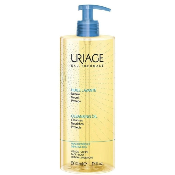 Uriage Cleansing Oil 500ml - O'Sullivans Pharmacy - Skincare - 3661434005879