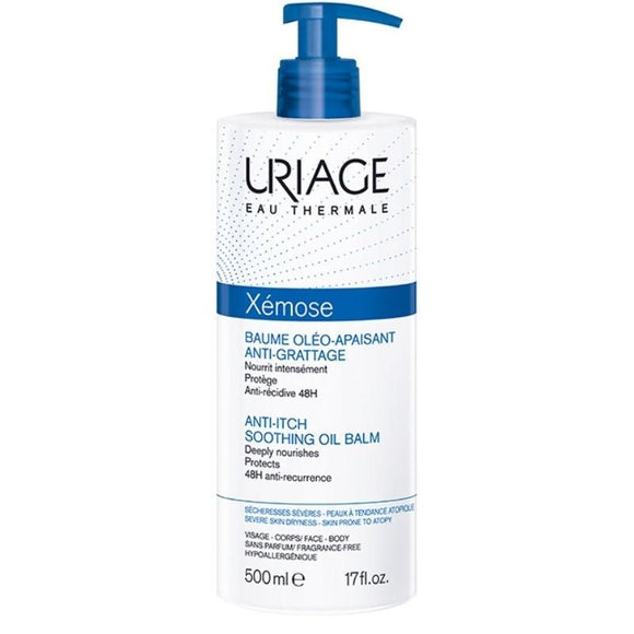 Uriage Xémose Anti-Itch Soothing Oil Balm 500ml - O'Sullivans Pharmacy - Skincare - 3661434006968