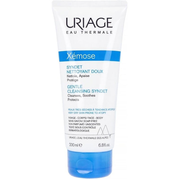 Uriage Xemose Gentle Cleansing Syndet 200ml - O'Sullivans Pharmacy - Skincare - 3661434000171