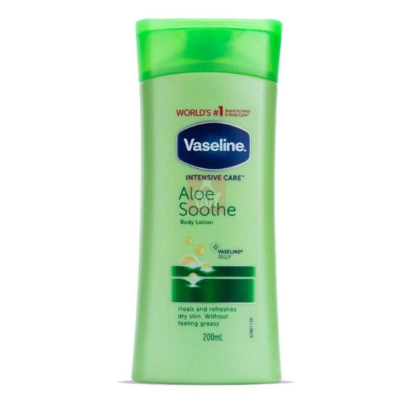 Vaseline Aloe Soothe Lotion 200ml - O'Sullivans Pharmacy - Skincare - 8712561481663