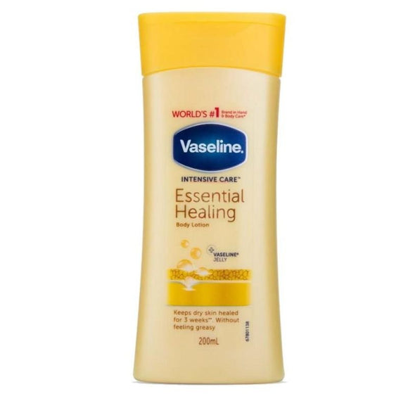 Vaseline Essential Healing Lotion 200ml - O'Sullivans Pharmacy - Skincare - 8712561479806