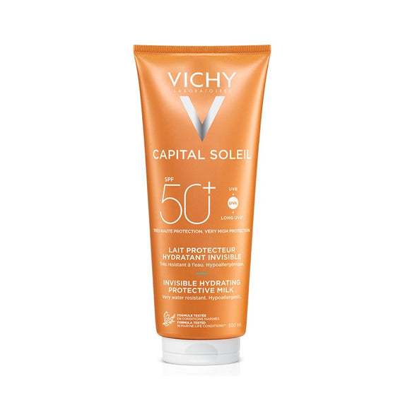 Vichy Capital Soleil Body & Face Milk SPF50 300ml - O'Sullivans Pharmacy - Skincare - 3337871322694