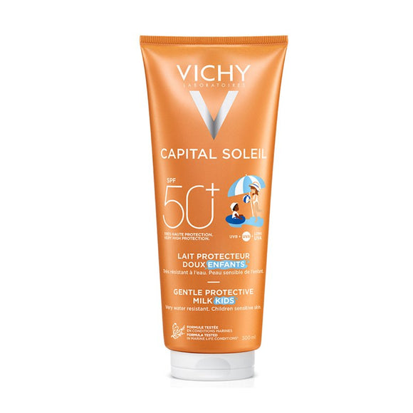 Vichy Capital Soleil Kids Body Milk SPF50 300ml - O'Sullivans Pharmacy - Skincare - 3337871323639