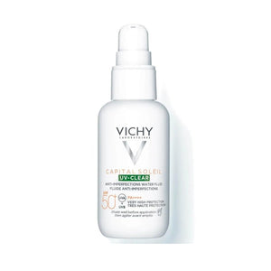 Vichy Capital Soleil UV-Clear Daily SPF50+ 40ML - O'Sullivans Pharmacy - Suncare & Travel - 3337875837149