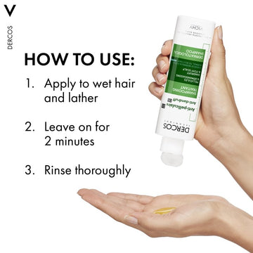 Vichy Dercos Anti-dandruff Shampoo for Normal/Oily Hair 200ml - O'Sullivans Pharmacy - Toiletries - 3337871330286