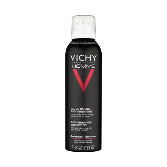 Vichy Homme Anti-Irritant Shave Gel 150ml - O'Sullivans Pharmacy - Toiletries - 3337871318895