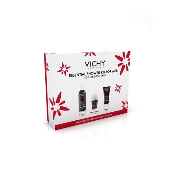 Vichy Mens Essential Shower Kit - O'Sullivans Pharmacy - Fragrance & Gift - 5051858780274