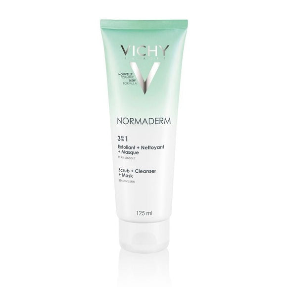 Vichy Normaderm 3in1 Cleanser 125ml - O'Sullivans Pharmacy - Skincare - 3337875414067