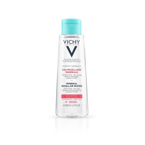 Vichy Purete Thermale 3in1 Micellar Water Sensitive Skin 200ml - O'Sullivans Pharmacy - Skincare - 3337875674942