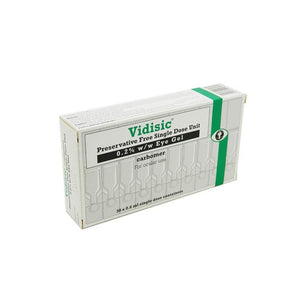 Vidisic Single Dose Unit 30 Pack - O'Sullivans Pharmacy - Medicines & Health - 5027519008964