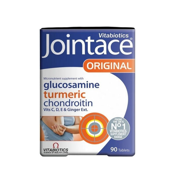 Vitabiotics Jointace Glucocasamine & Chon Tablets 90 Tablets Orange Flavour - O'Sullivans Pharmacy - Vitamins - 5021265222452