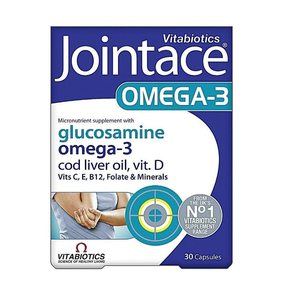 Vitabiotics Jointace Omega 3 Capsules 30 Pack - O'Sullivans Pharmacy - Vitamins -