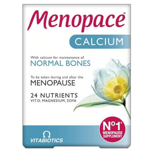 Vitabiotics Menopace Calcium Tablets 60 Pack - O'Sullivans Pharmacy - Vitamins - 5021265221226