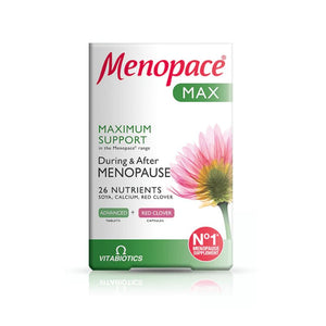 Vitabiotics Menopace Max 84 Tablets - O'Sullivans Pharmacy - Vitamins - 5021265245949