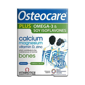 Vitabiotics Osteocare Plus Omega 3 Tablets 56 Pack - O'Sullivans Pharmacy - Vitamins - 5021265227396