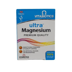 Vitabiotics Ultra Magnesium 375mg Tablets 60 Pack - O'Sullivans Pharmacy - Vitamins -