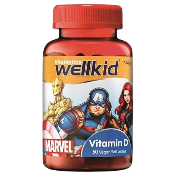 Vitabiotics Wellkid Vitamin D Soft Jellies 50 Pack - O'Sullivans Pharmacy - Vitamins -