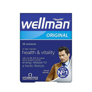 Vitabiotics Wellman Tablets 30 Pack - O'Sullivans Pharmacy - Vitamins -