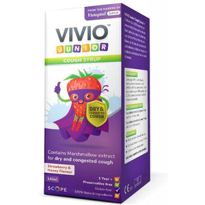 Vivio Junior Cough 140ml - O'Sullivans Pharmacy - Medicines & Health - 5391531760491