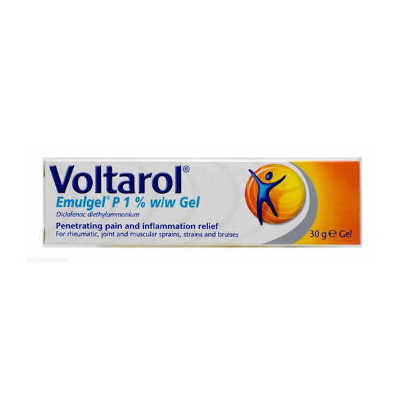 Voltarol Emulgel 1% 30g - O'Sullivans Pharmacy - Medicines & Health - 5012131742709
