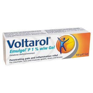 Voltarol Emulgel 1% No Mess 100g - O'Sullivans Pharmacy - Medicines & Health -