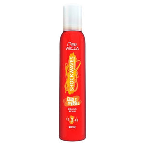 Wella Shockwaves Curls and Waves Mousse 200ml - O'Sullivans Pharmacy - Toiletries -