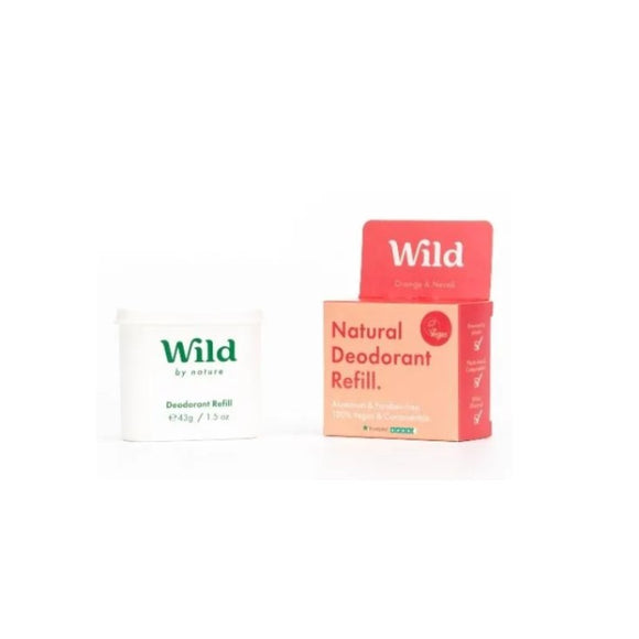 Wild Deodorant Refill Orange Zest 40g - O'Sullivans Pharmacy - Toiletries - 5065003990562
