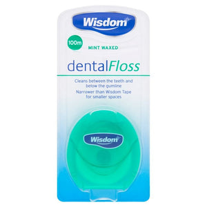 Wisdom Dental Floss 100m - O'Sullivans Pharmacy - Toiletries - 5028763006409