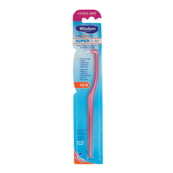 Wisdom Interspace Superslim Toothbrush - O'Sullivans Pharmacy - Toiletries - 5028763010895